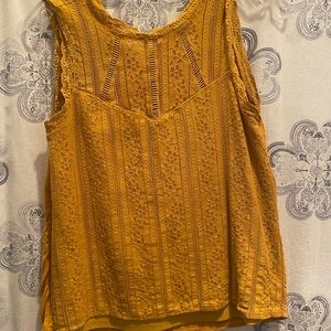 Cute little mustard color top